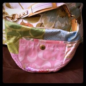 Coach Small Patchwork Hobo